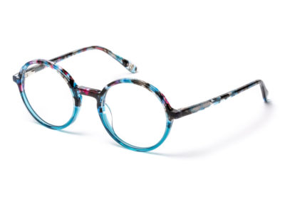 Lunettes Banana Moon, monture bleue