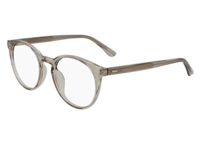 Lunettes Calvin Klein, monture translucide grise