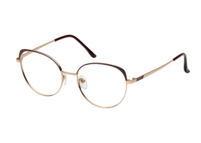 Lunettes Seiko, monture métallique dorée