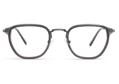 Lunettes French Retro, modèle Nolan, gris