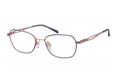 Lunettes Aristar, monture métallique, couleur bronze