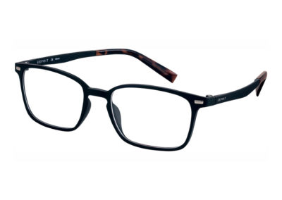 Lunettes Esprit, monture noire et marron