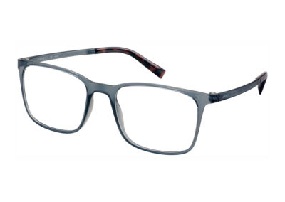 Lunettes Esprit, monture gris translucide, noir et marron